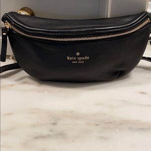 Kate Spade leather Fanny Pack black